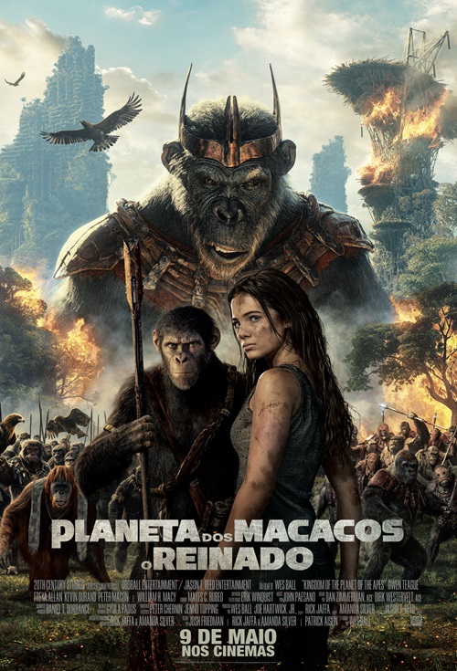 Pôster filme Planeta dos Macacos: O Reinado