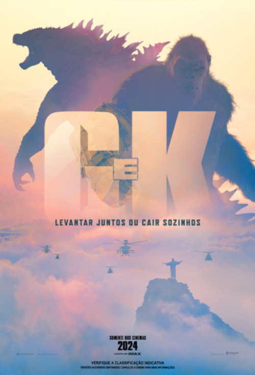 Pôster filme Godzilla e Kong: O Novo Império