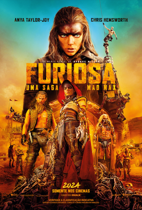 Pôster filme Furiosa: Uma Saga Mad Max