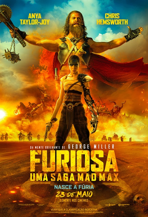 Pôster filme Furiosa: Uma Saga Mad Max