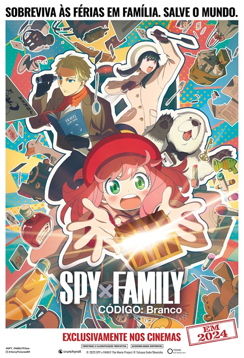  Poster Spy x Family Cdigo: Branco