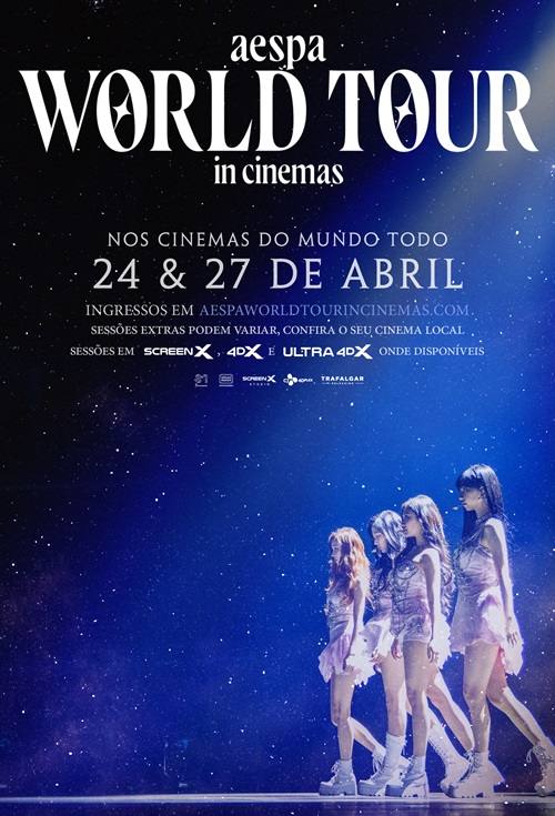  Poster Aespa: World Tour In Cinemas