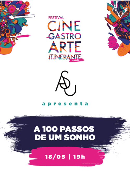  Poster A 100 Passos de um Sonho - Gastroarte