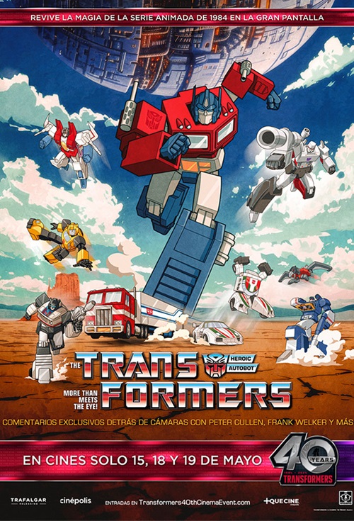  Poster Transformers: 40TH Anniversary Event