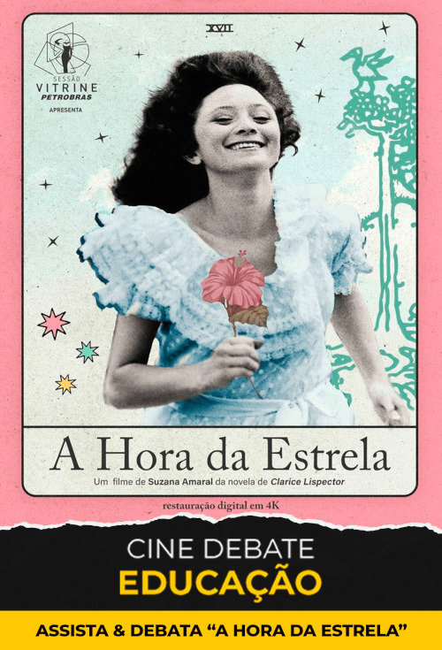 Cine Debate Educação: A Hora da Estrela