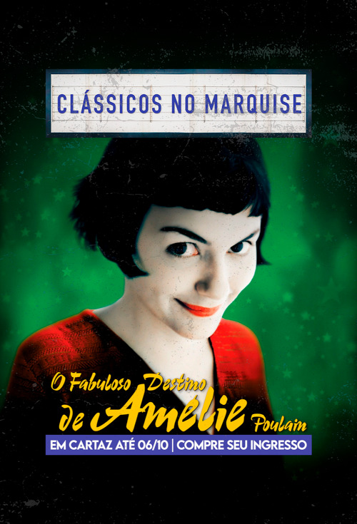 Clássicos no Marquise: O Fabuloso Destino de Amélie Poulain