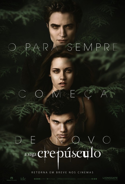 Pôster filme Crepúsculo (Relançamento)