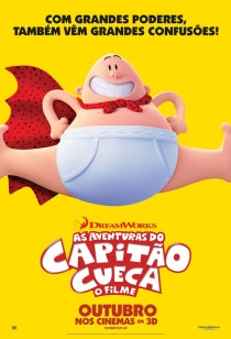 Pôster do filme: As Aventuras do Capitão Cueca – O Filme